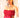 Red hand embroided draped gown