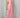 Salmon pink draped gown