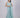Aqua Blue Pearl & Mirror Embroidered Mermaid Lehenga Set