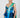 Blue Atoll Saree Set
