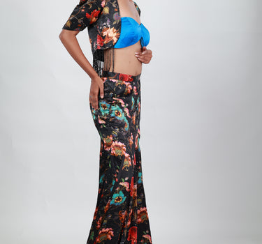 Botanical Hip Hug Skirt Set