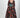 Botanical Print Handwork Loop-buttoned Kafta