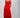 Fiery Red Droplet Handwork Kurti Set with Underbust Corset