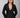 Black Hand Embroidered hem Jacket Skirt Set